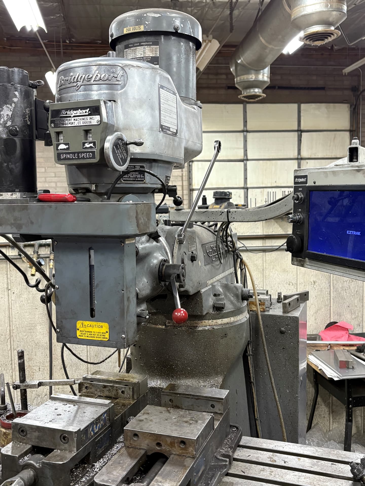 Bridgeport CNC milling machine