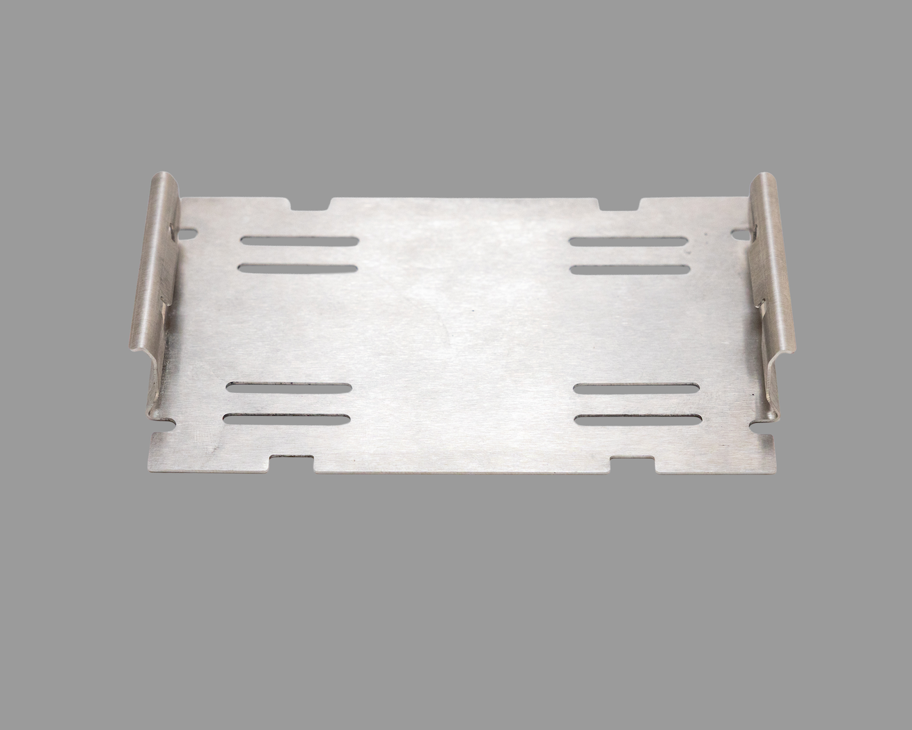 Formed telephone chassis plate